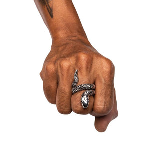 Sterling Silver Snake Ring