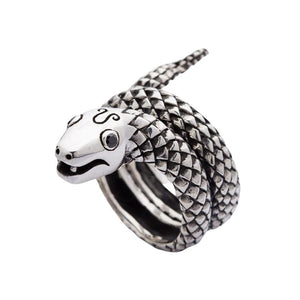 Sterling Silver Snake Ring