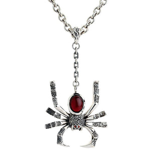 Sterling Silver Spider Pendant