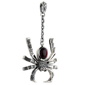 Sterling Silver Spider Pendant