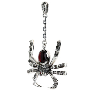 Sterling Silver Spider Pendant