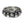 Load image into Gallery viewer, Silver Mens Skull Spinner Ring
