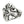 Carica l&#39;immagine nel visualizzatore Galleria, Anello croce stella in argento sterling
