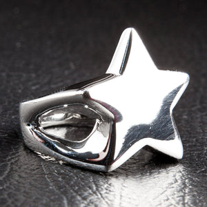 Star Sterling Silver Ring