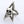 Ladda in bild i Galleri Viewer, Sterling Silver Star Skull Ringar
