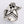 Sterling Silver Star Skull Rings