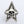 Sterling Silver Star Skull Rings