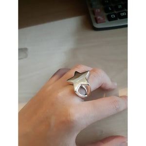 Star Sterling Silver Ring