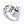 Load image into Gallery viewer, Sterling Silver Dice Lucky Ring
