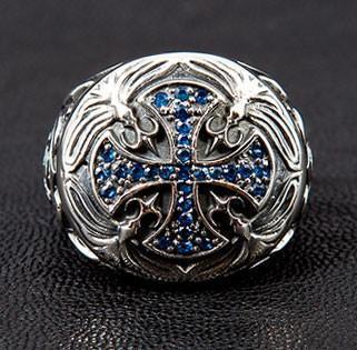 Sterling Silver Medieval Cross Ring