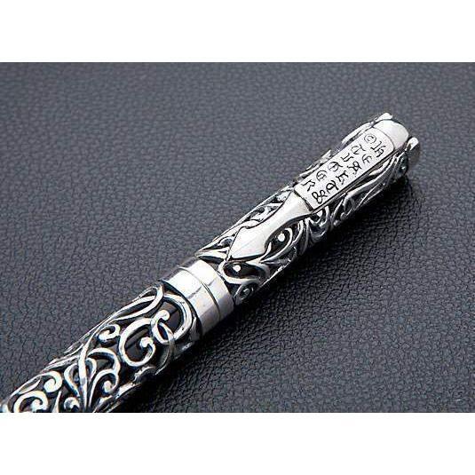 Эротическая резная ручка из стерлингового серебра