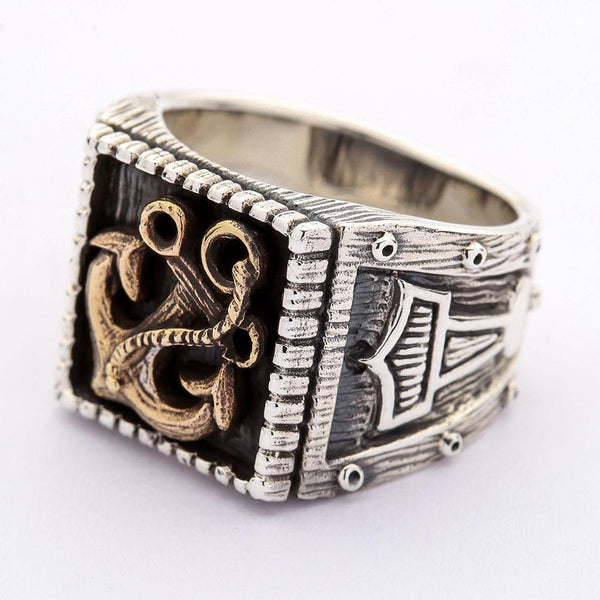 Sterling Silver Thors Hammer Ring