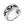 Bague tribale en argent sterling