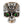 Загрузить изображение в программу просмотра галереи, Байкерское кольцо Tribal Sugar Skull из стерлингового серебра
