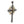 Charger l&#39;image dans la galerie, Pendentif homme en argent sterling avec croix gothique tête de mort mexicaine
