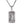 Load image into Gallery viewer, Sterling Silver The Hermit Tarot Card Pendant
