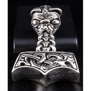 Серебряный мужской кулон Thors Hammer