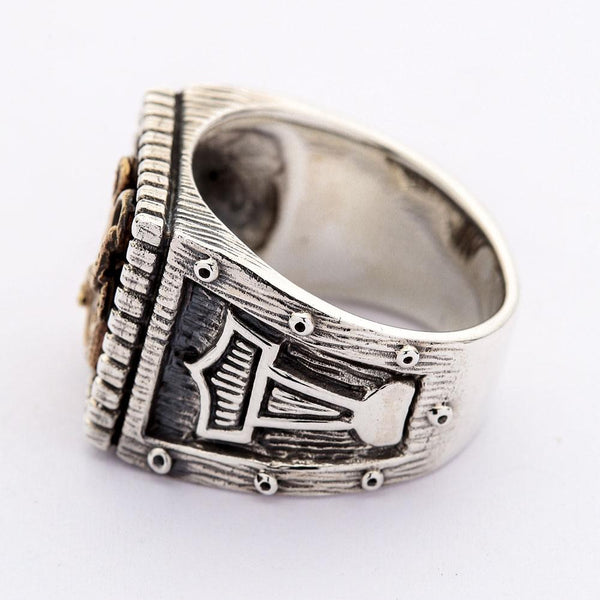 Серебряное кольцо Thors Hammer