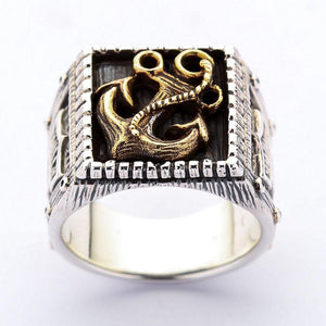 Bague marteau de Thors en argent sterling