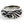 Anelli da uomo a fascia tribale in argento sterling