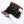 Portefeuilles pour femmes en peau de crocodile marron bicolore