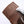 Portefeuilles pour femmes en peau de crocodile marron bicolore