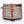Portefeuilles pour femmes en peau de crocodile marron bicolore