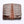 Portefeuilles pour femmes en peau de crocodile marron bicolore