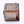 Portefeuilles pour femmes en peau de crocodile marron bicolore
