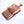 Portefeuilles Femme Twotone Old Rose Crocodile Skin