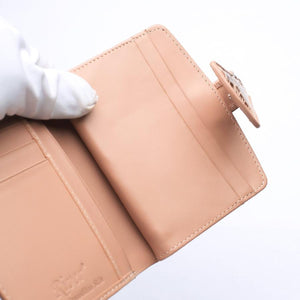 Portefeuilles Femme Twotone Old Rose Crocodile Skin