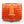 Portefeuilles pour femmes en peau de crocodile orange bicolore