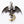 Silver Vampire Bat Gothic Pendant Necklace