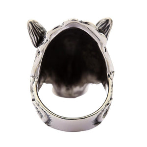 Sterling Silver Werewolf Ring