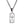 Ciondolo con carta dei tarocchi della ruota della fortuna in argento sterling