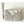 Portefeuille Crocodile Perle Blanche
