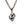 Load image into Gallery viewer, Sterling Silver Worm Skull Necklace
